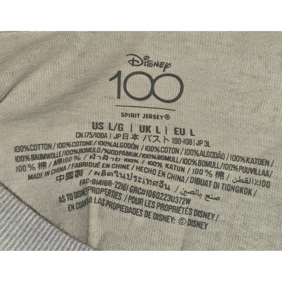 ✨ Walt Disney World 100 Years Spirit Jersey L Tie Dye Mickey & Friends GUC‎ ✨ - Picture 6 of 6